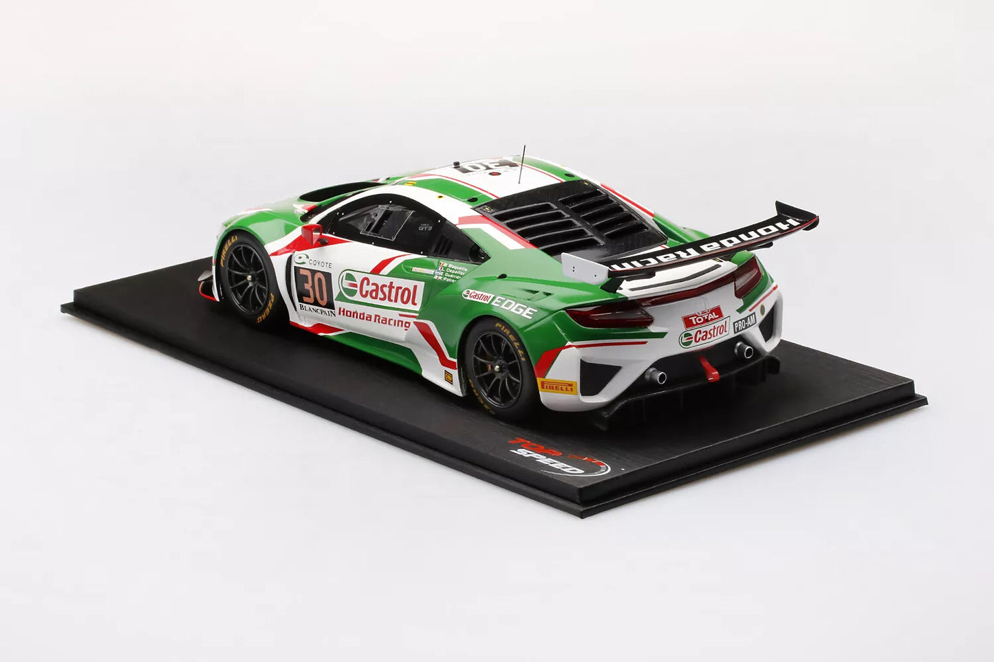 TOPSPEED HONDA NSX GT3 NO.30 CASTROL 2018