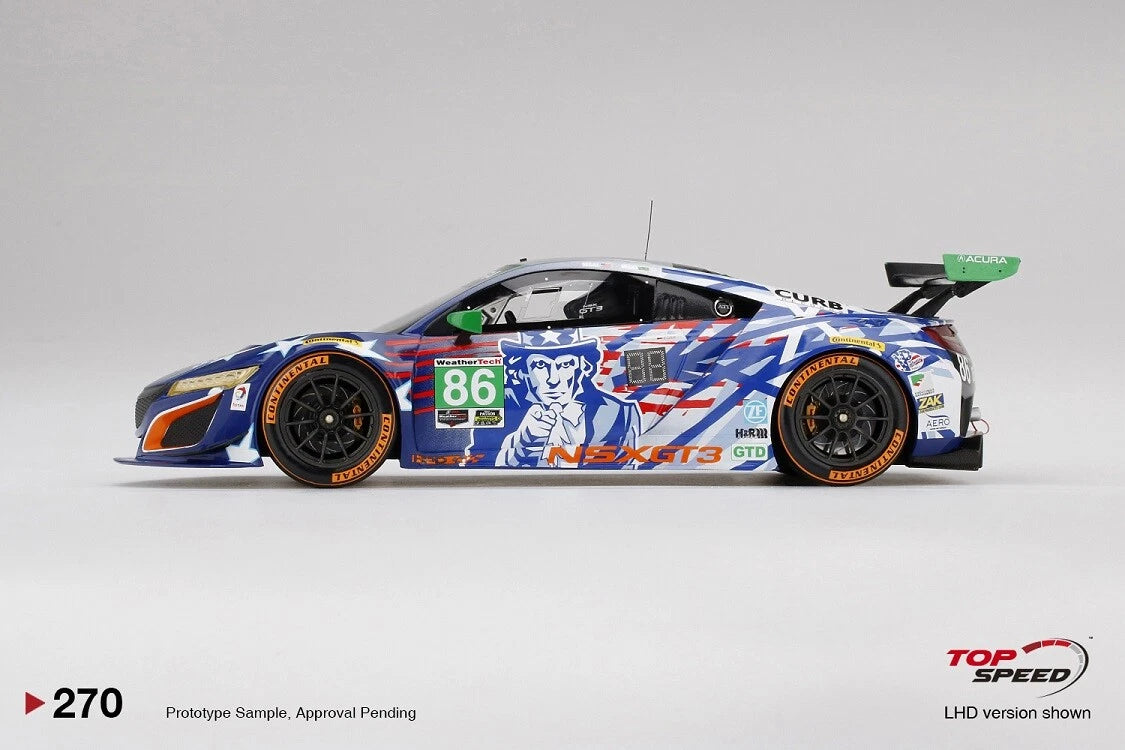 TOPSPEED ACURA NSX GT3 NO.86 UNCLE SAM