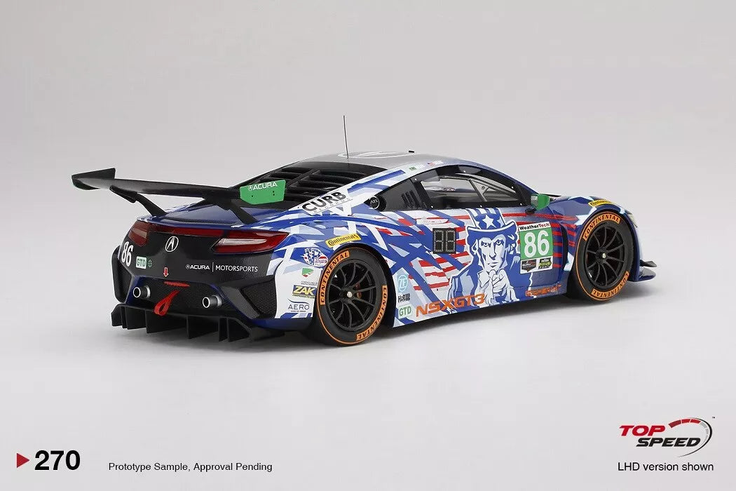 TOPSPEED ACURA NSX GT3 NO.86 UNCLE SAM