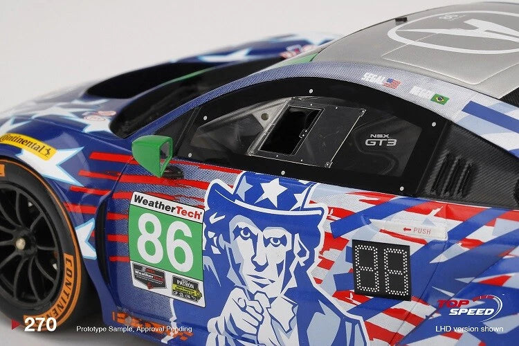 TOPSPEED ACURA NSX GT3 NO.86 UNCLE SAM