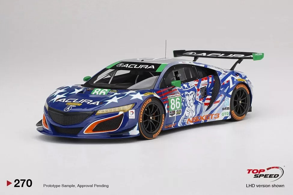 TOPSPEED ACURA NSX GT3 NO.86 UNCLE SAM