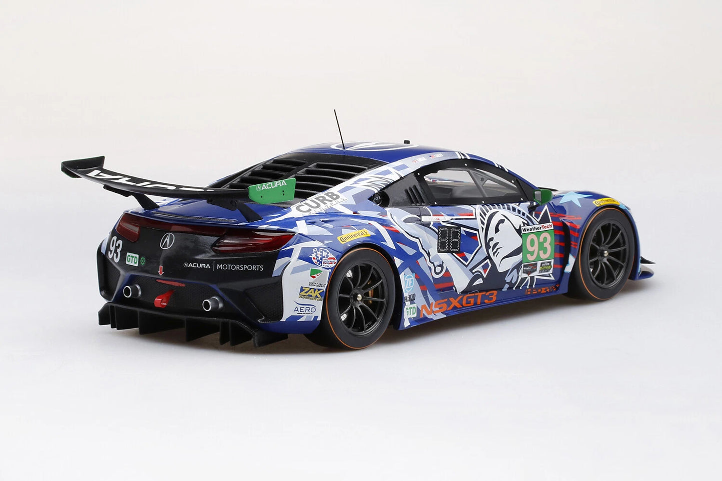 TOPSPEED ACURA NSX GT3 NO.93 STATUE OF LIBERTY 2017