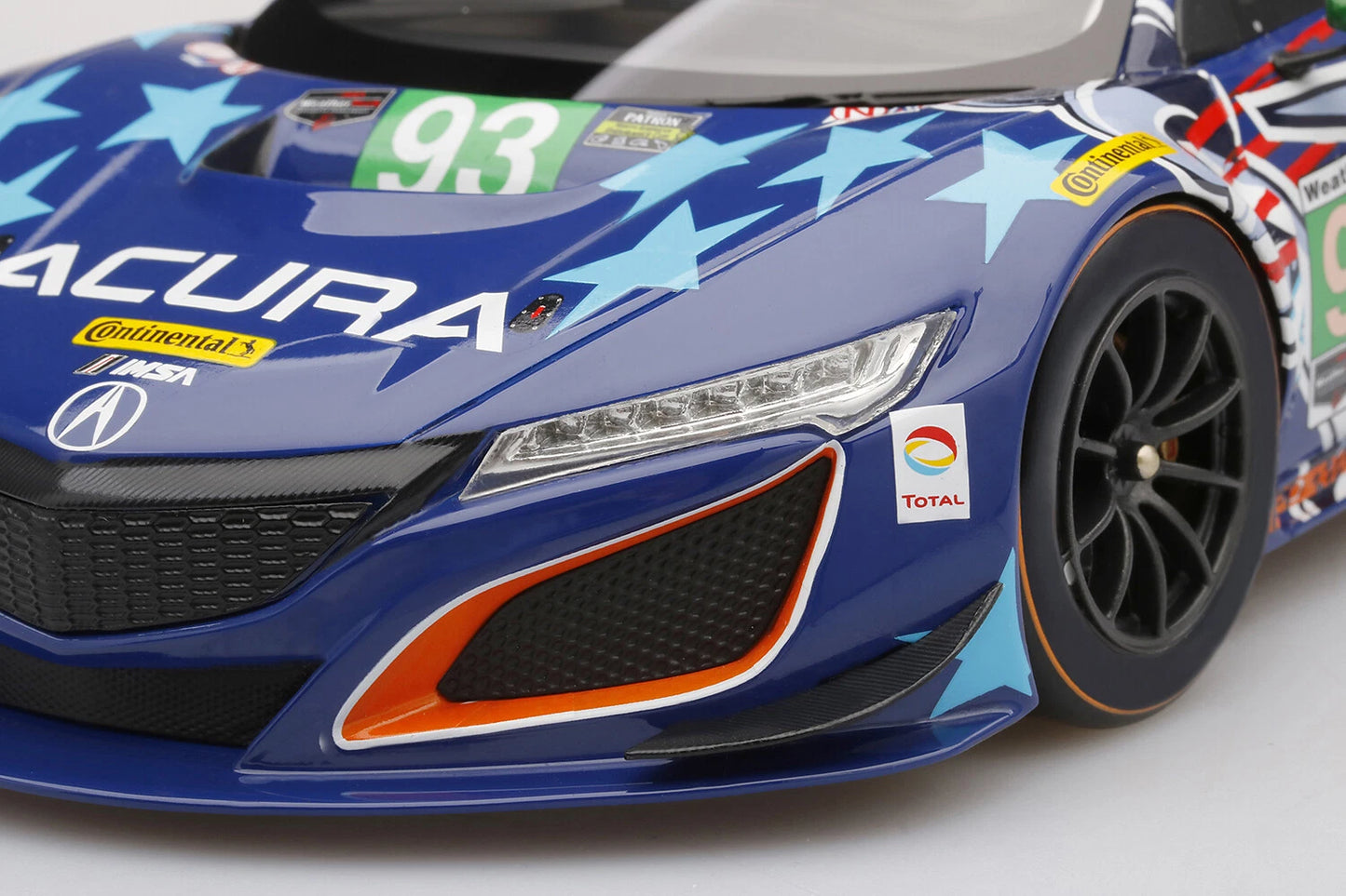 TOPSPEED ACURA NSX GT3 NO.93 STATUE OF LIBERTY 2017