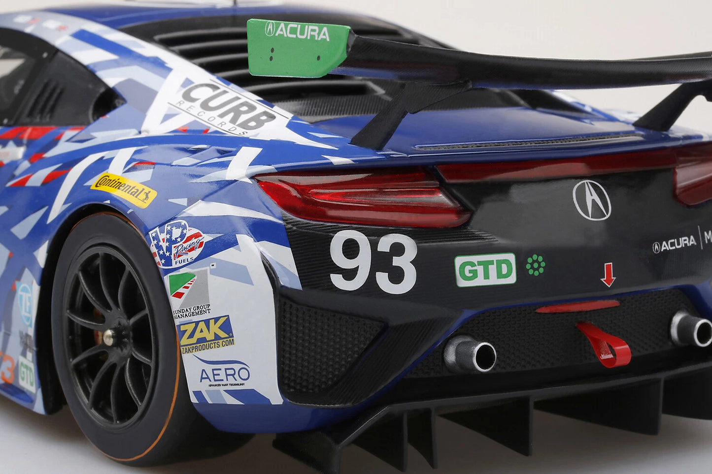 TOPSPEED ACURA NSX GT3 NO.93 STATUE OF LIBERTY 2017