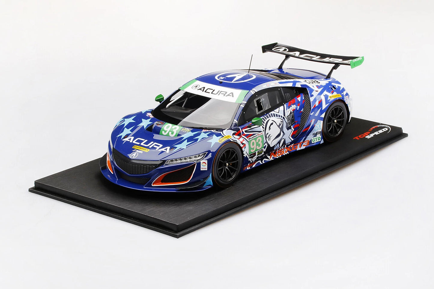TOPSPEED ACURA NSX GT3 NO.93 STATUE OF LIBERTY 2017