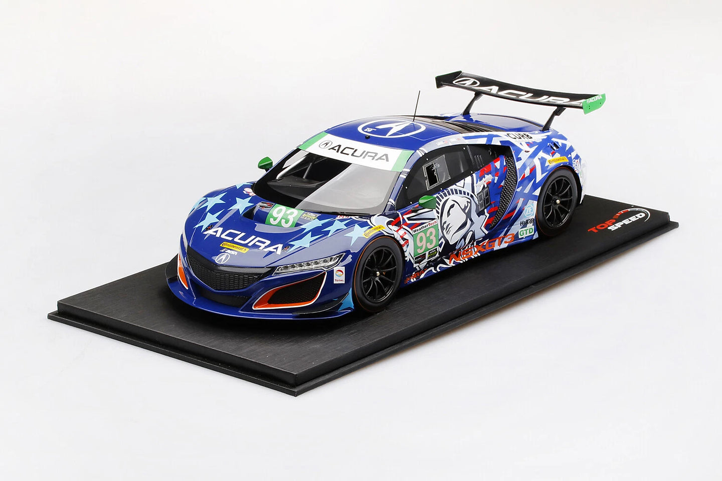 TOPSPEED ACURA NSX GT3 NO.93 STATUE OF LIBERTY 2017