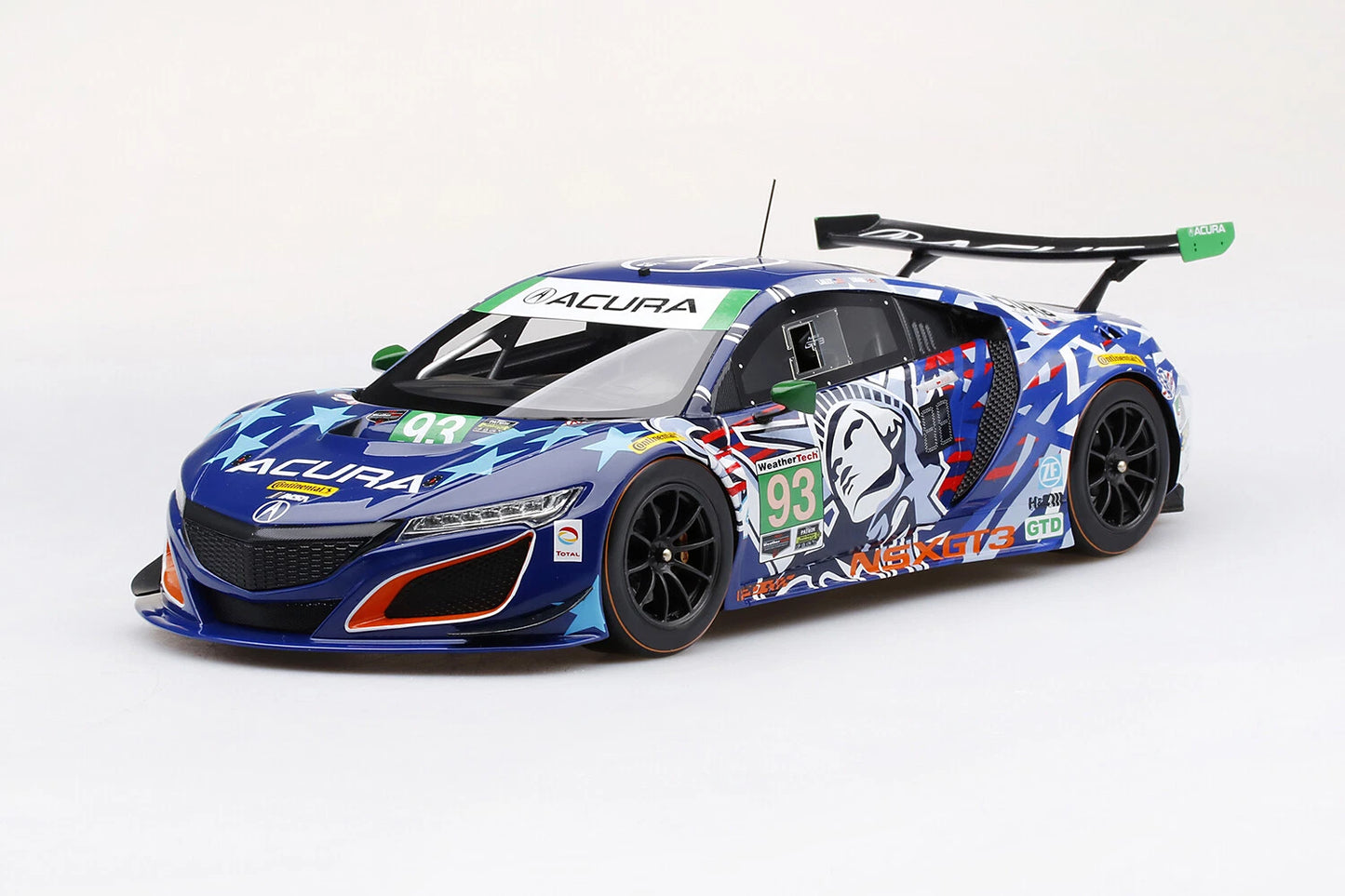 TOPSPEED ACURA NSX GT3 NO.93 STATUE OF LIBERTY 2017