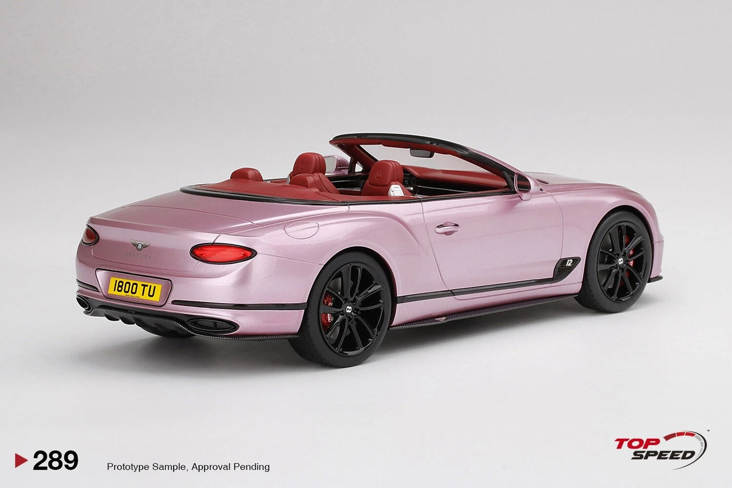 TOPSPEED BENTLEY CONTINENTAL GT CONVERTIBLE PASSION PINK