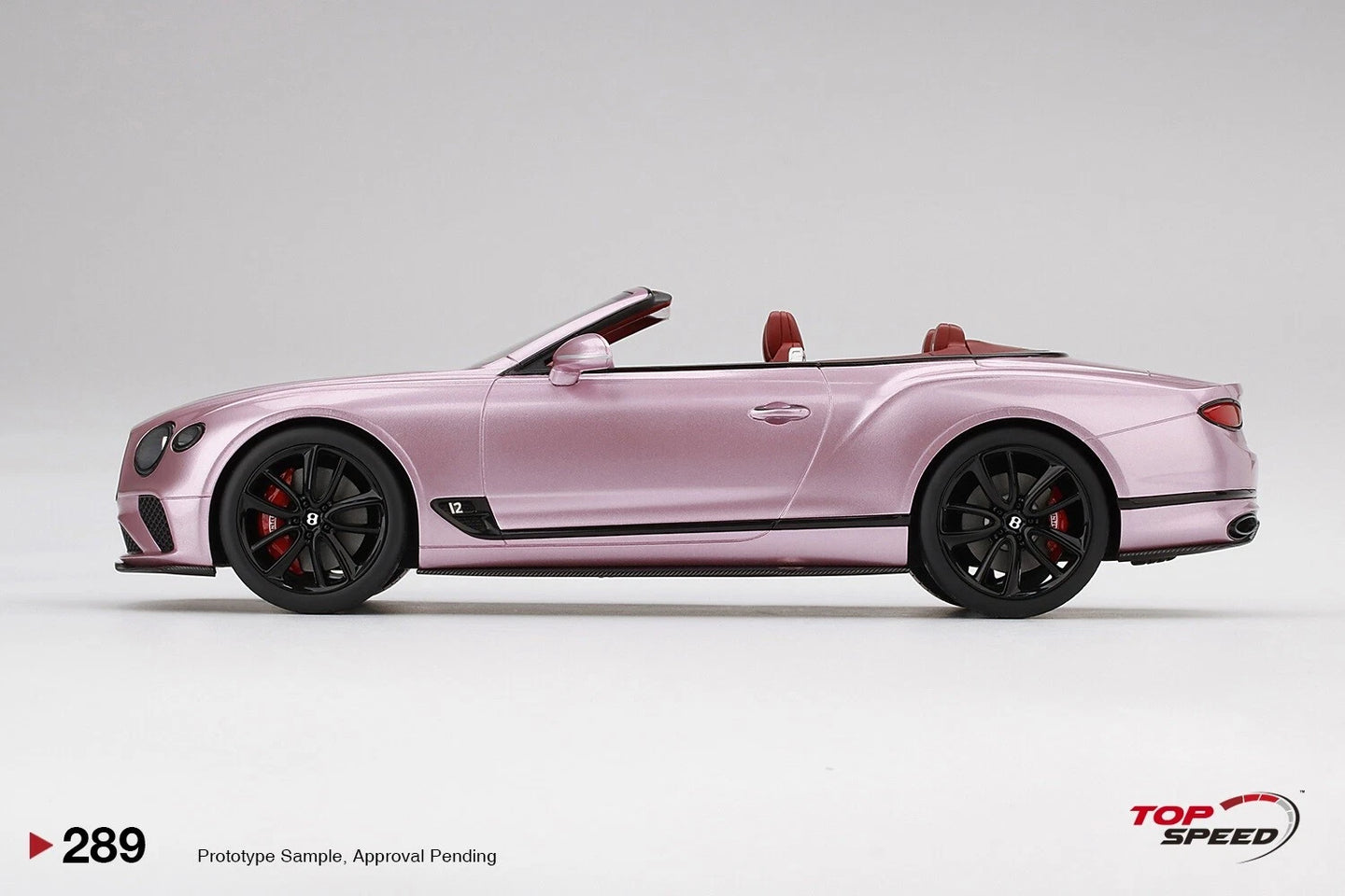 TOPSPEED BENTLEY CONTINENTAL GT CONVERTIBLE PASSION PINK