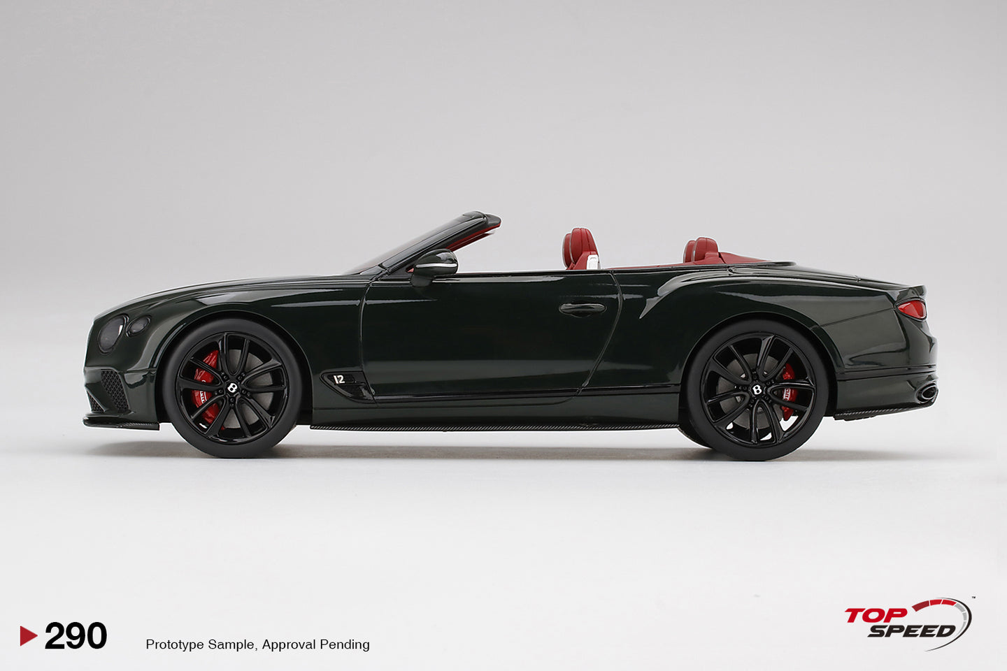 TOPSPEED BENTLEY CONTINENTAL GT CONVERTIBLE BRITISH RACING GREEN