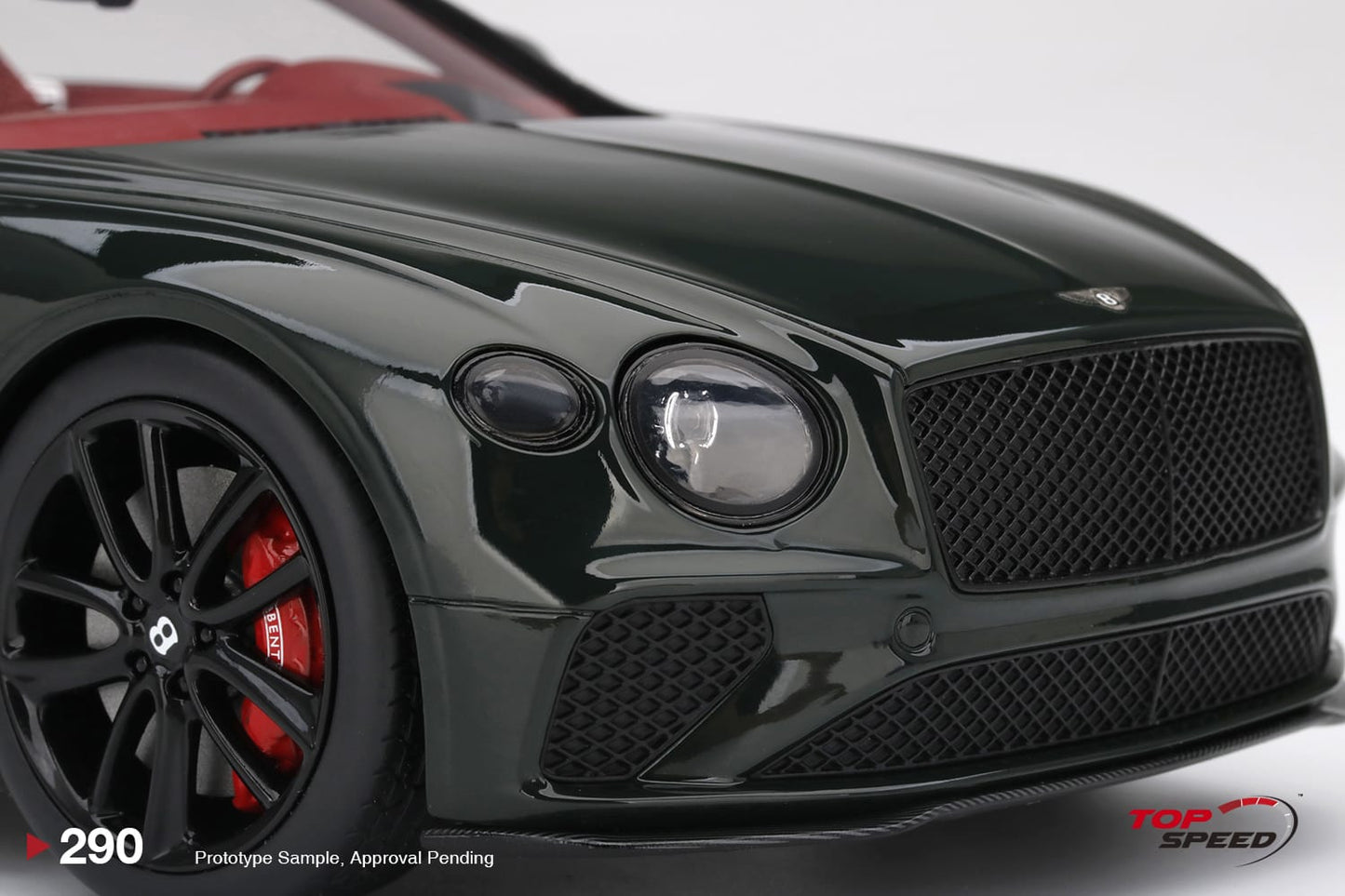 TOPSPEED BENTLEY CONTINENTAL GT CONVERTIBLE BRITISH RACING GREEN