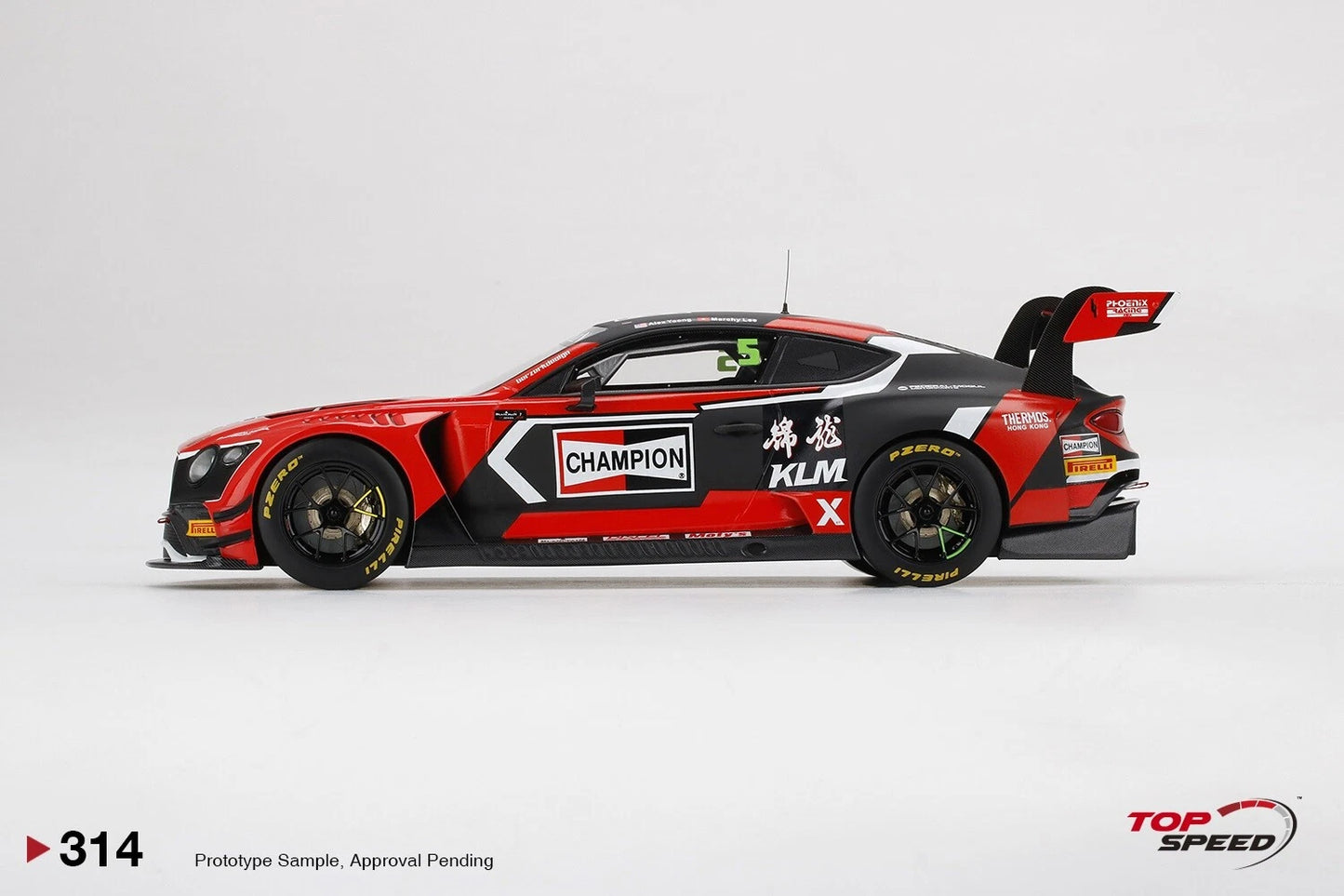 TOPSPEED BENTLEY CONTINENTAL GT3 NO.5 CHAMPION 2018 BLANCPAIN