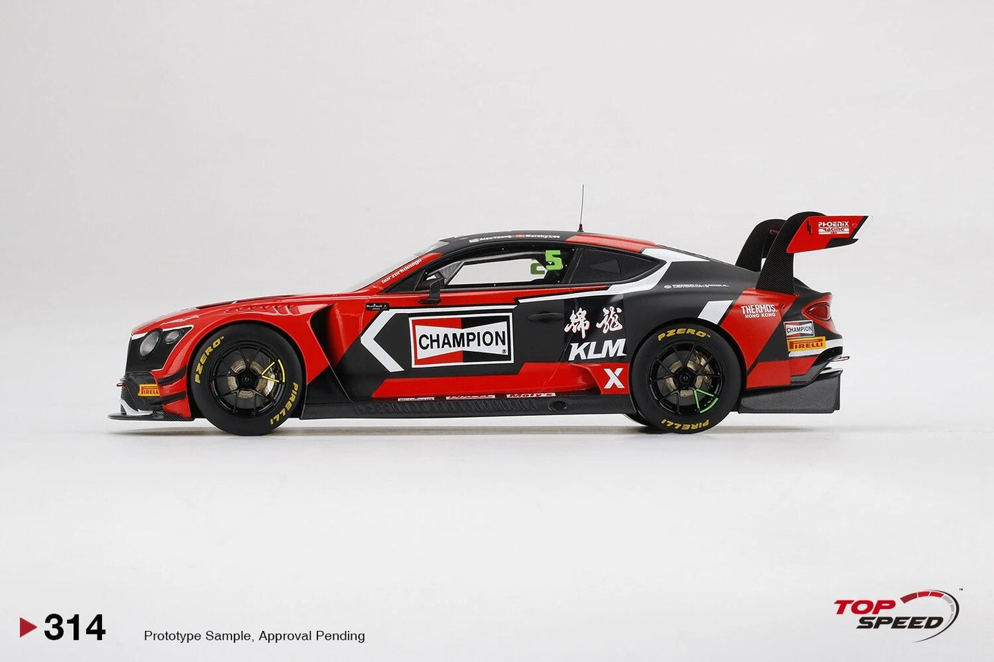 TOPSPEED BENTLEY CONTINENTAL GT3 NO.5 CHAMPION 2018 BLANCPAIN