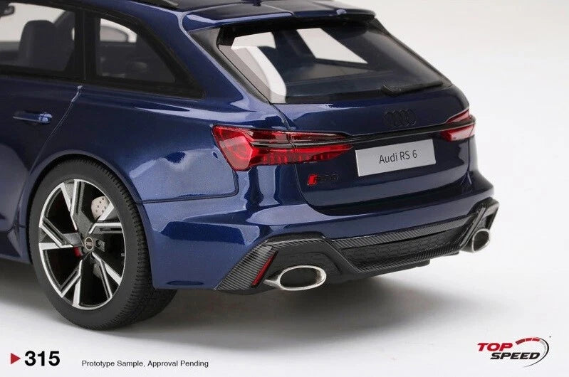 TOPSPEED AUDI RS 6 AVANT NAVARRA BLUE