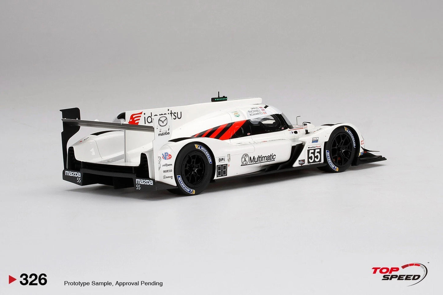 TOPSPEED MAZDA RT24-P DPI NO.55 2021 IMSA DAYTONA 24 HRS 3RD PLACE