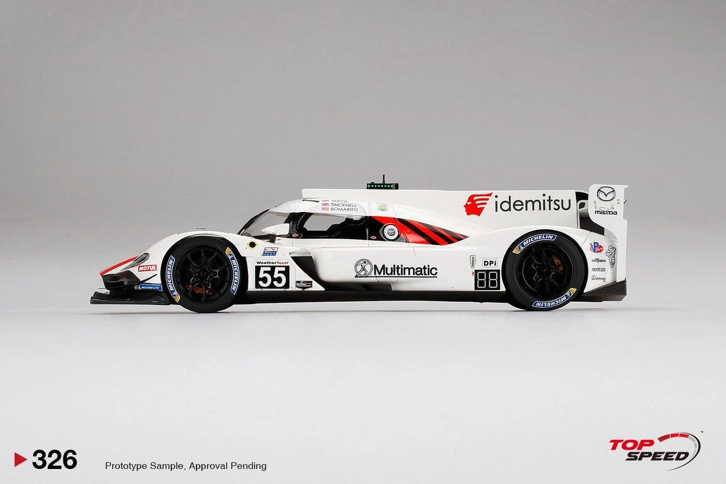 TOPSPEED MAZDA RT24-P DPI NO.55 2021 IMSA DAYTONA 24 HRS 3RD PLACE