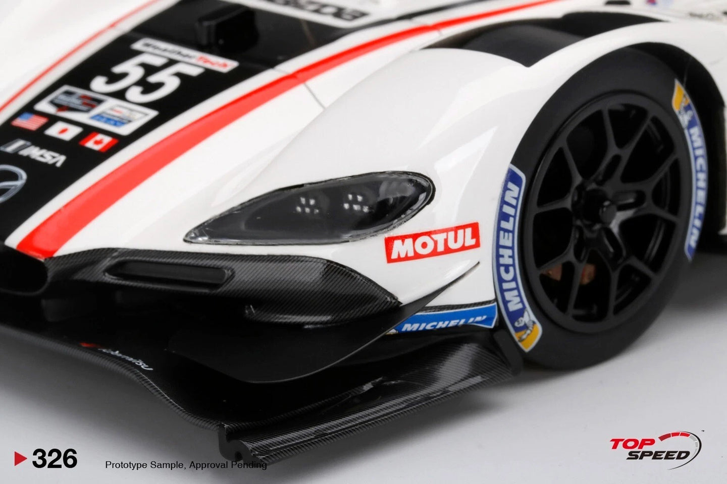 TOPSPEED MAZDA RT24-P DPI NO.55 2021 IMSA DAYTONA 24 HRS 3RD PLACE