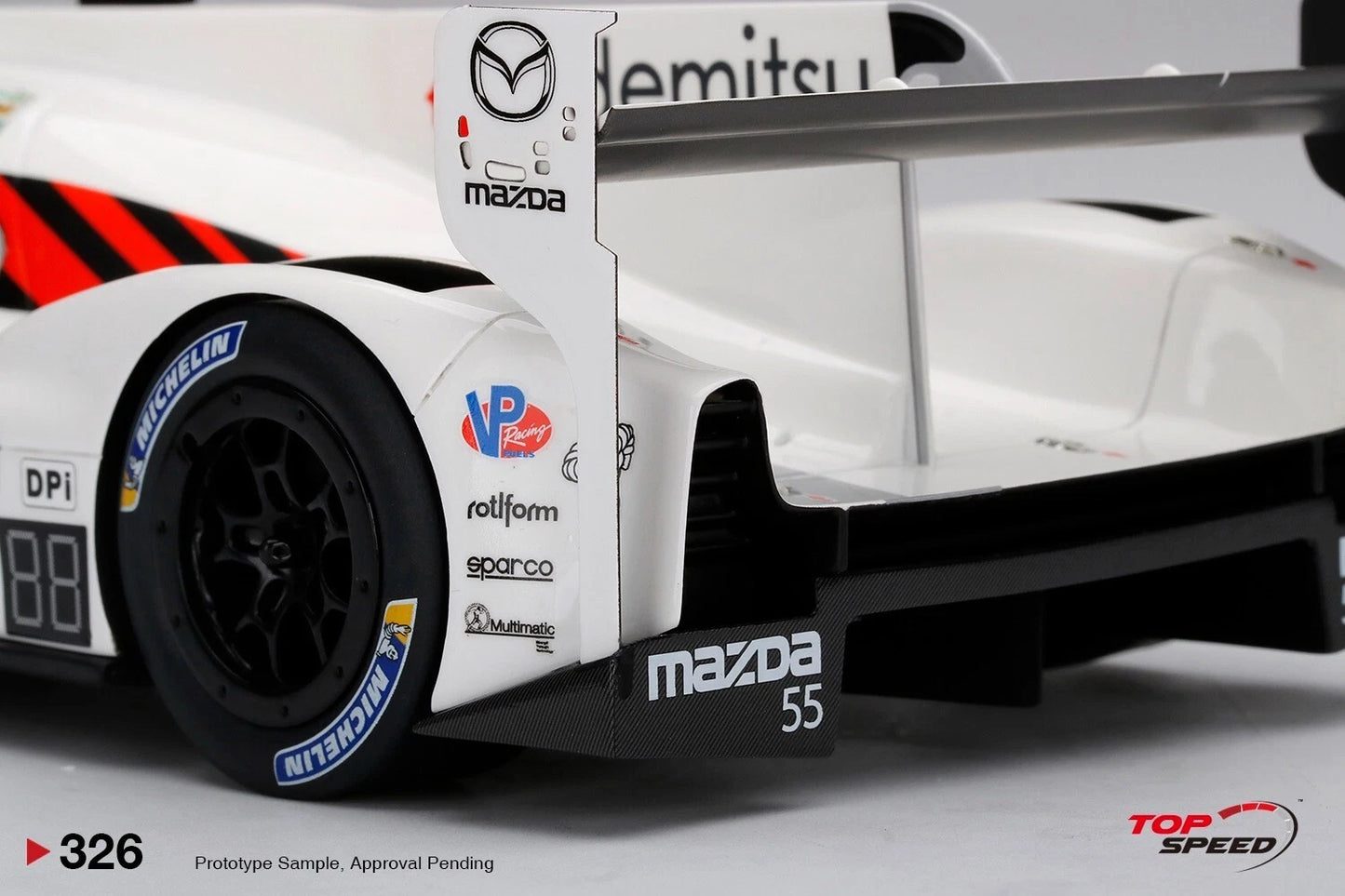 TOPSPEED MAZDA RT24-P DPI NO.55 2021 IMSA DAYTONA 24 HRS 3RD PLACE