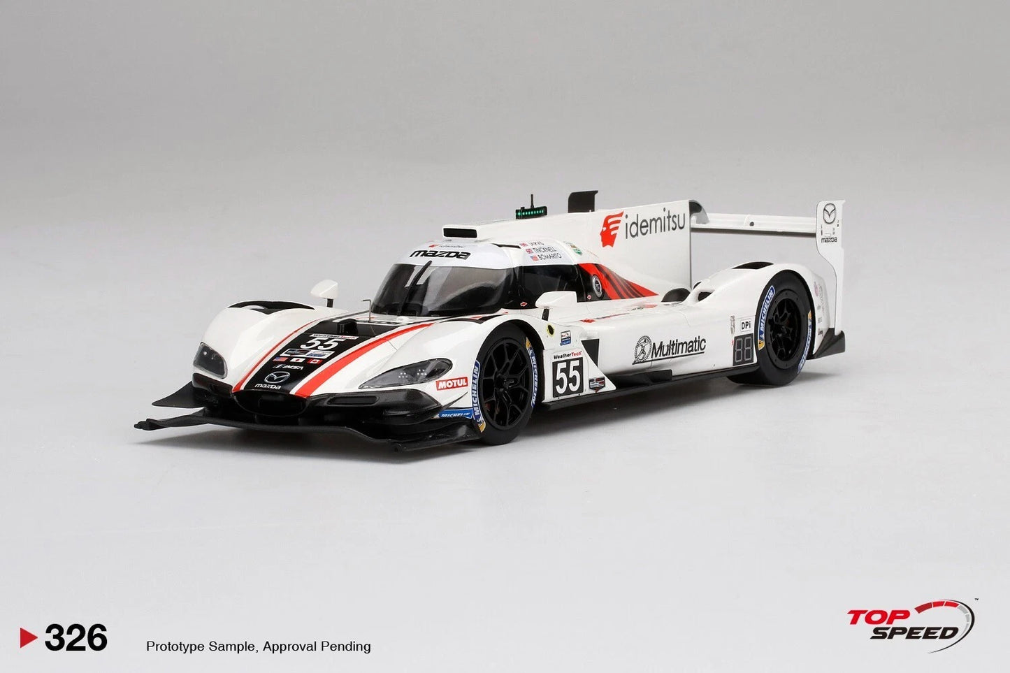 TOPSPEED MAZDA RT24-P DPI NO.55 2021 IMSA DAYTONA 24 HRS 3RD PLACE