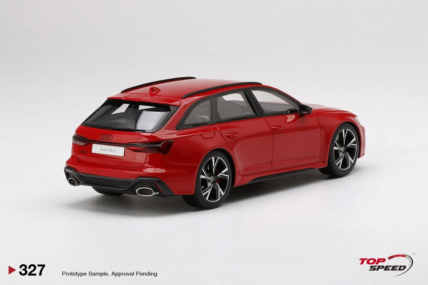 TOPSPEED AUDI RS 6 AVANT CARBON BLACK TANGO RED