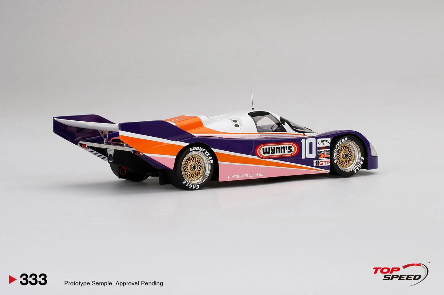 TOPSPEED PORSCHE 962 1987 IMSA DAYTONA 24 HRS 5TH HOTCHKIS RACING NO.10