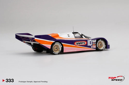 TOPSPEED PORSCHE 962 1987 IMSA DAYTONA 24 HRS 5TH HOTCHKIS RACING NO.10