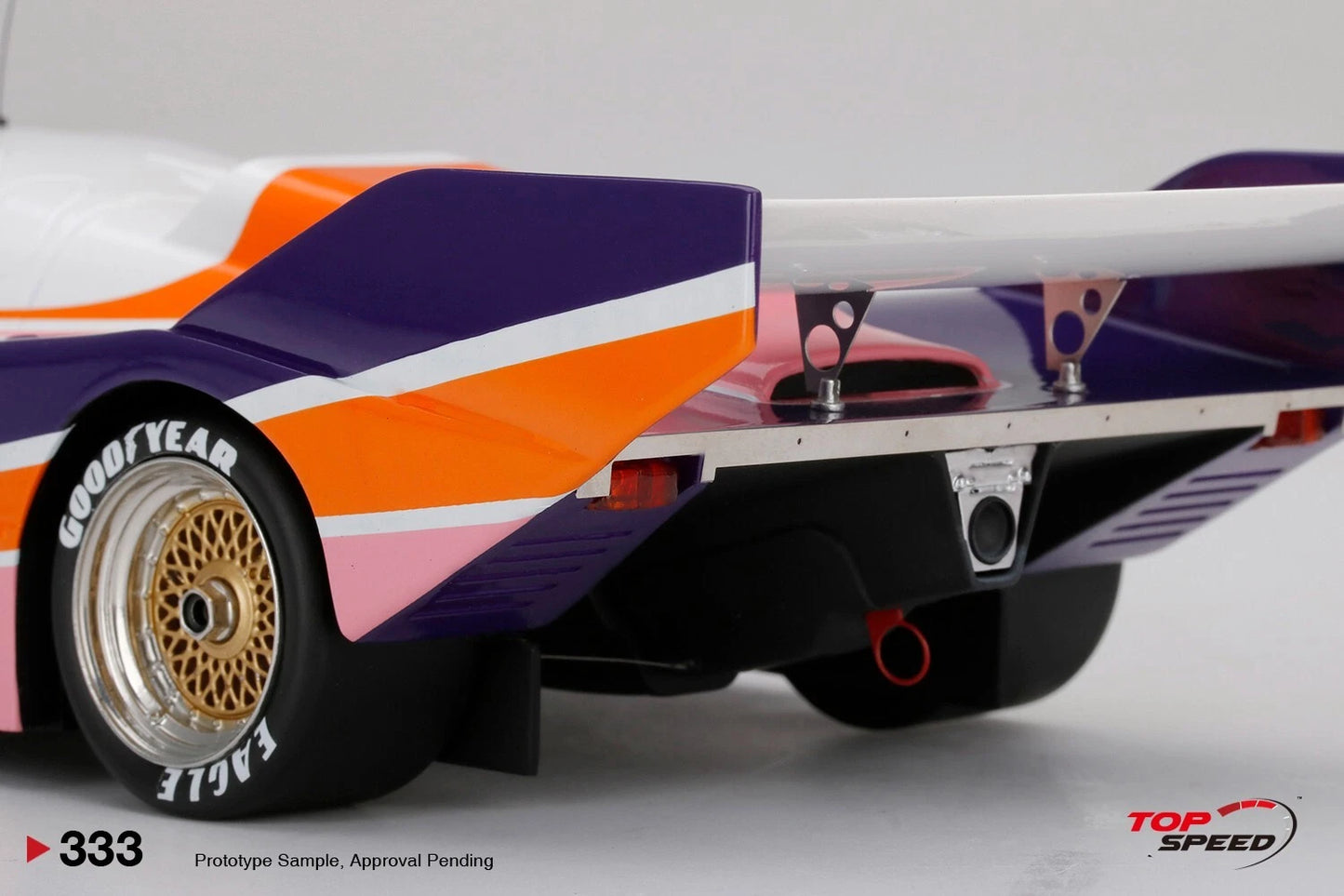 TOPSPEED PORSCHE 962 1987 IMSA DAYTONA 24 HRS 5TH HOTCHKIS RACING NO.10
