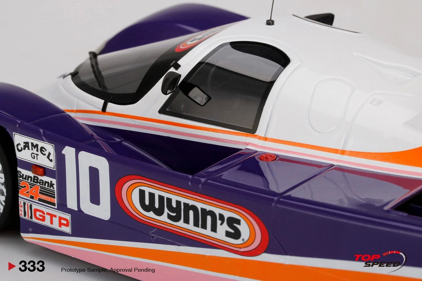 TOPSPEED PORSCHE 962 1987 IMSA DAYTONA 24 HRS 5TH HOTCHKIS RACING NO.10
