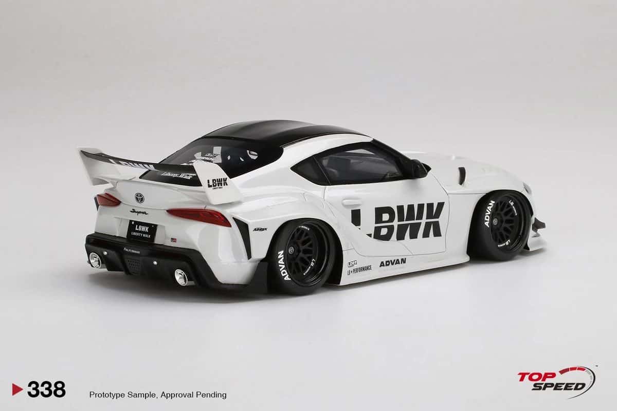TOPSPEED WORKS TOYOTA GR SUPRA WHITE
