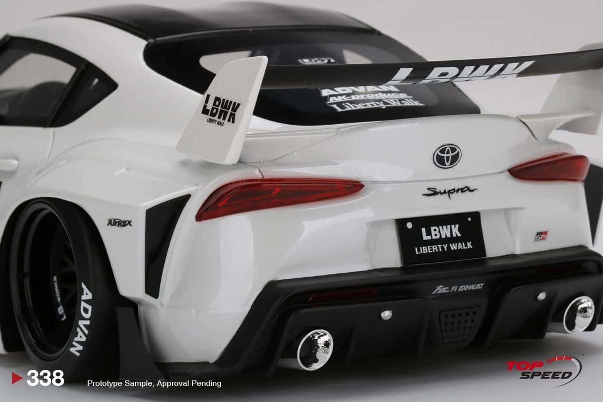 TOPSPEED WORKS TOYOTA GR SUPRA WHITE