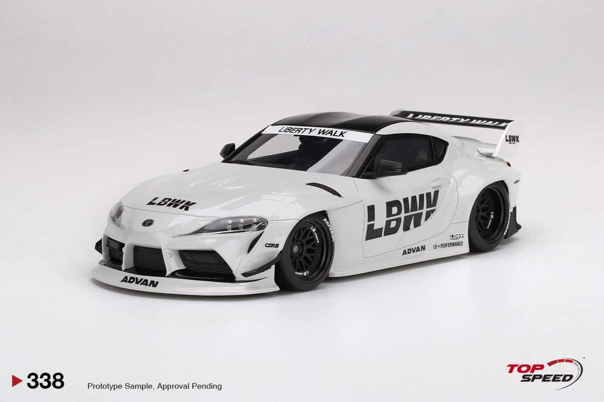 TOPSPEED WORKS TOYOTA GR SUPRA WHITE