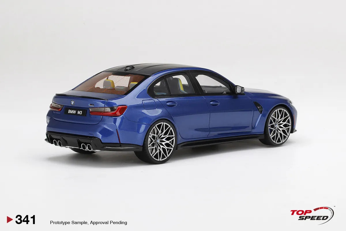 TOPSPEED BMW M3 COMPETITION (G80) BLUE METALLIC