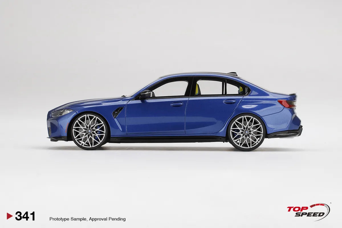 TOPSPEED BMW M3 COMPETITION (G80) BLUE METALLIC