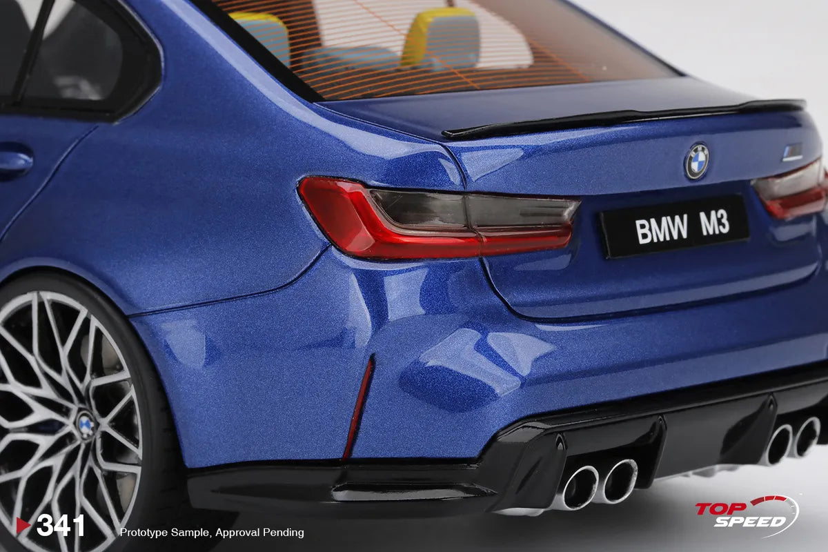TOPSPEED BMW M3 COMPETITION (G80) BLUE METALLIC