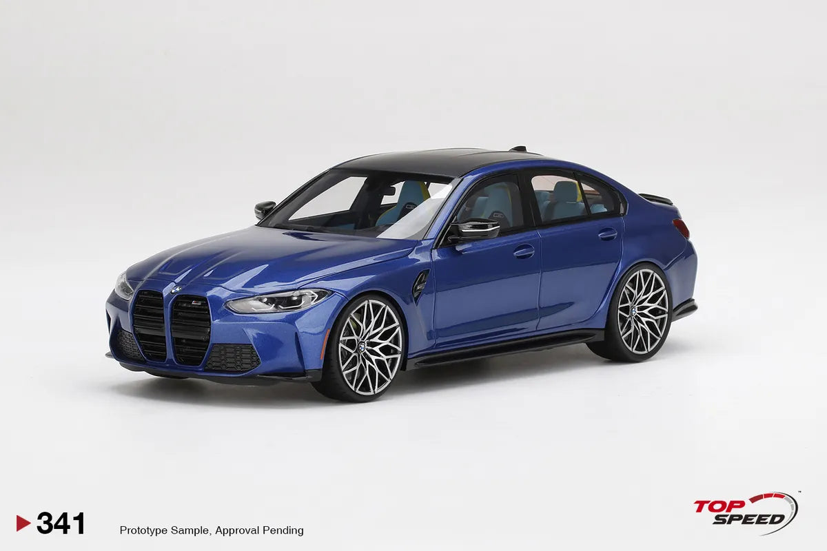 TOPSPEED BMW M3 COMPETITION (G80) BLUE METALLIC