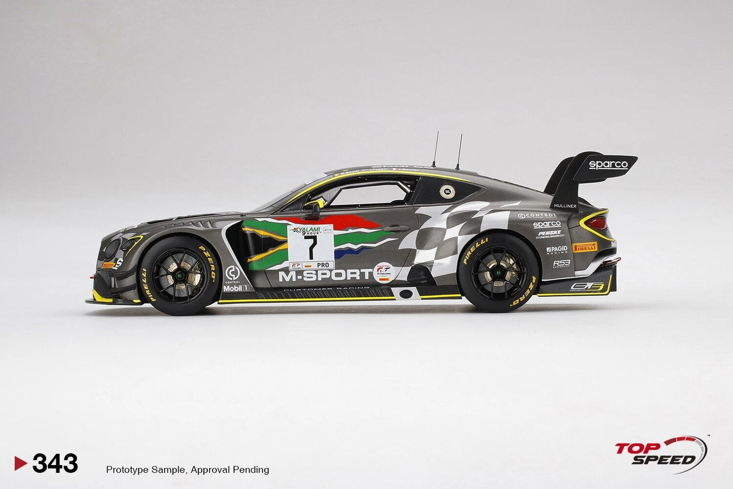 TOPSPEED BENTLEY CONTINENTAL GT3 NO.7 2020 GT CHALLENGE KYALAMI 9 HOUR