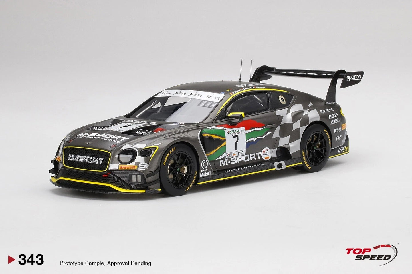 TOPSPEED BENTLEY CONTINENTAL GT3 NO.7 2020 GT CHALLENGE KYALAMI 9 HOUR