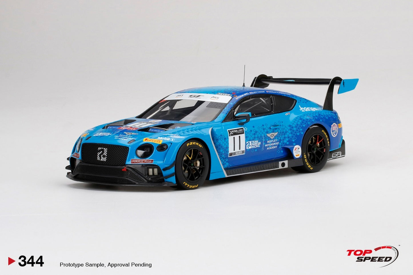 TOPSPEED BENTLEY CONTINENTAL GT3 NO.11 TEAM PARKER 2020 TOTAL 24 HRS OF SPA