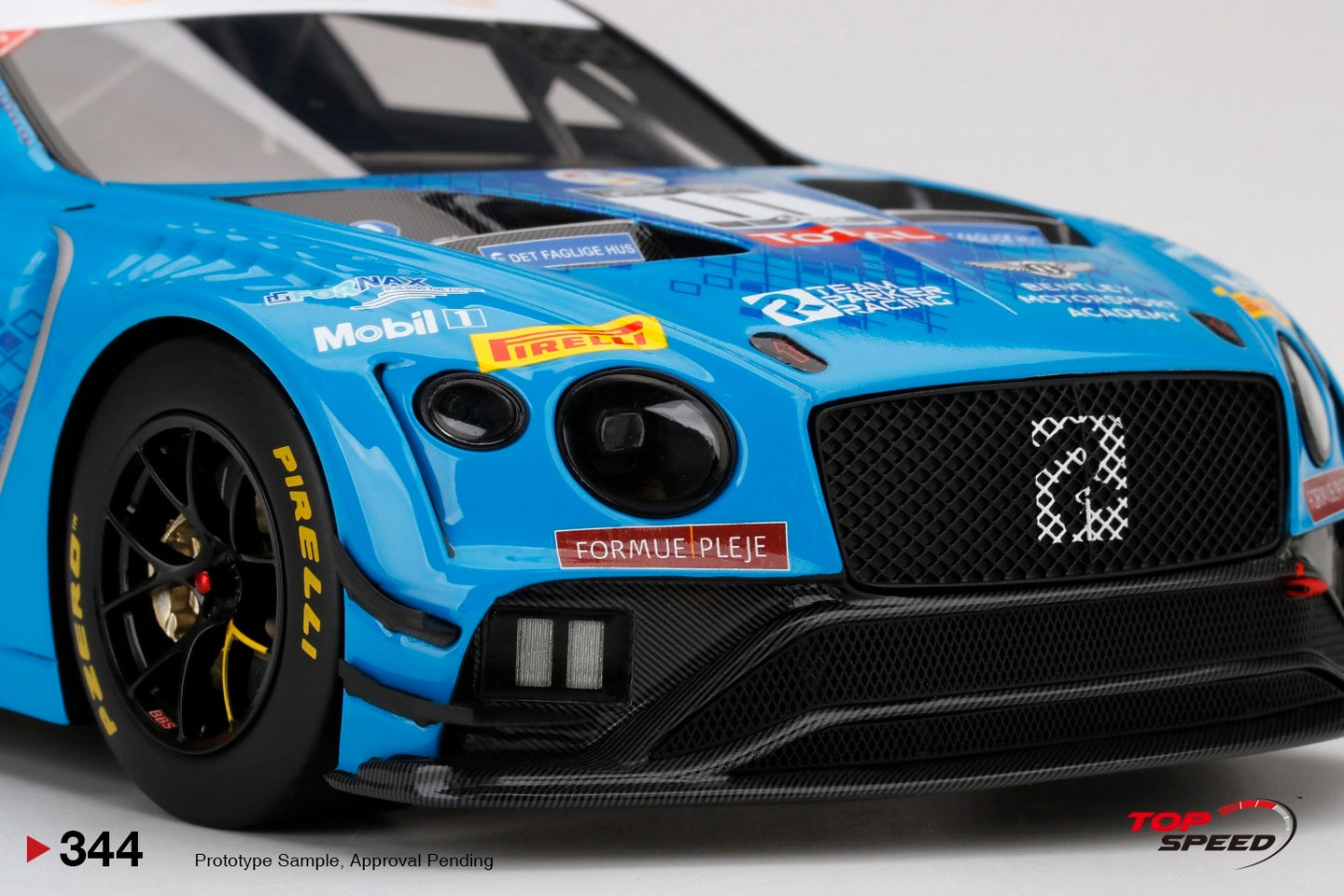 TOPSPEED BENTLEY CONTINENTAL GT3 NO.11 TEAM PARKER 2020 TOTAL 24 HRS OF SPA