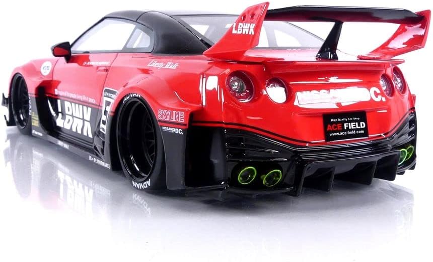 TOPSPEED WORKS GT NISSAN 35GT-RR VER.1 RED/BLACK LB-SILHOUETTE 2016
