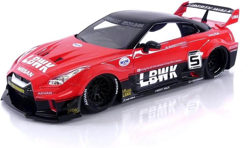 TOPSPEED WORKS GT NISSAN 35GT-RR VER.1 RED/BLACK LB-SILHOUETTE 2016