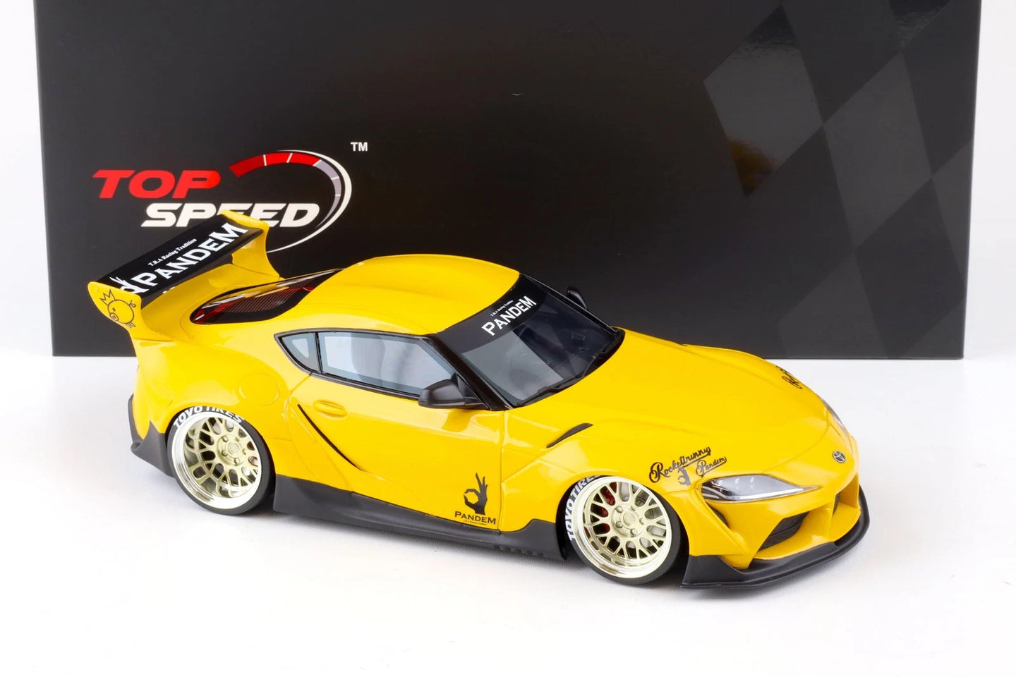TOPSPEED PANDEM TOYOTA GR SUPRA V1.0 YELLOW