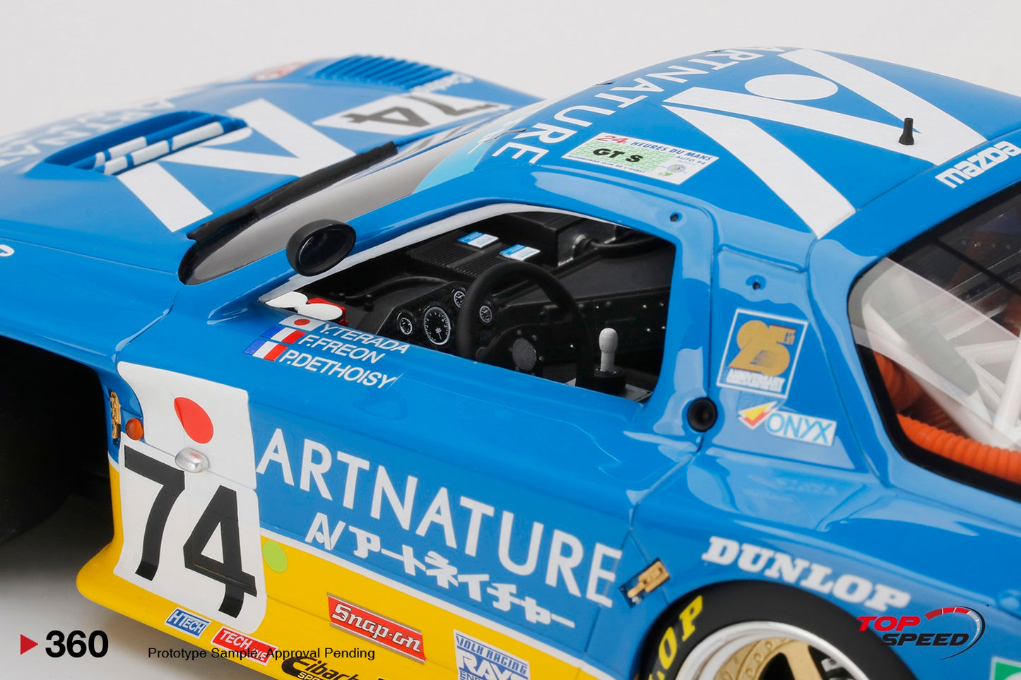 TOPSPEED MAZDA RX-7 #74 TEAM ARNATURE 1994 LE MANS