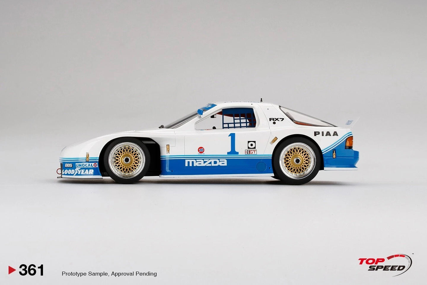 TOPSPEED MAZDA RX-7 GTO NO.1 1990 IMSA MID-OHIO 250KM WINNER