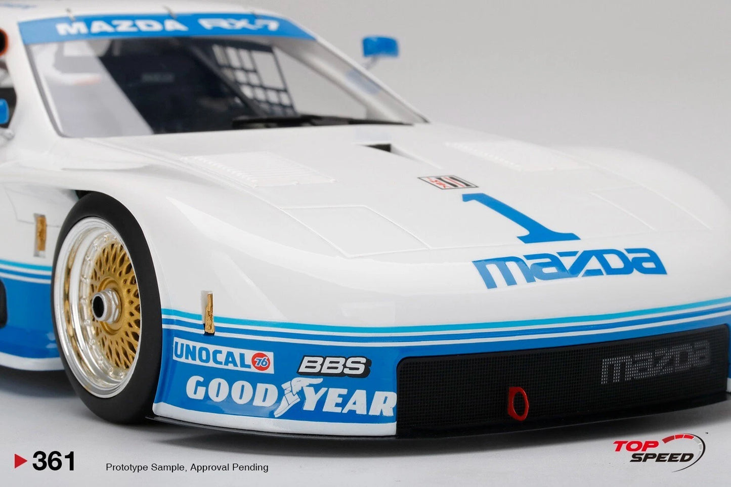 TOPSPEED MAZDA RX-7 GTO NO.1 1990 IMSA MID-OHIO 250KM WINNER