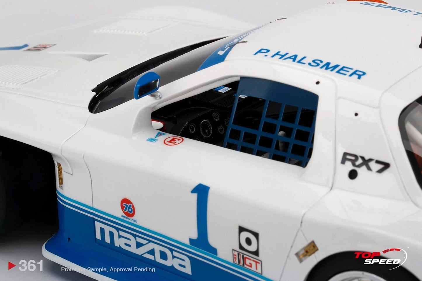 TOPSPEED MAZDA RX-7 GTO NO.1 1990 IMSA MID-OHIO 250KM WINNER