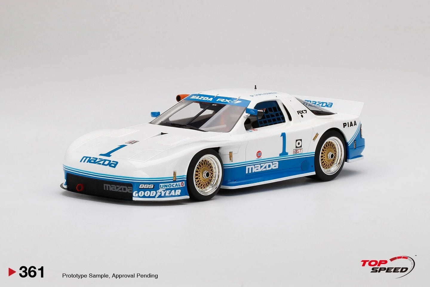 TOPSPEED MAZDA RX-7 GTO NO.1 1990 IMSA MID-OHIO 250KM WINNER