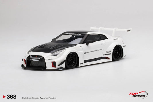 TOPSPEED  NISSAN LB-SILHOUETTE WORKS GT 35GT-RR VER.2 WHITE