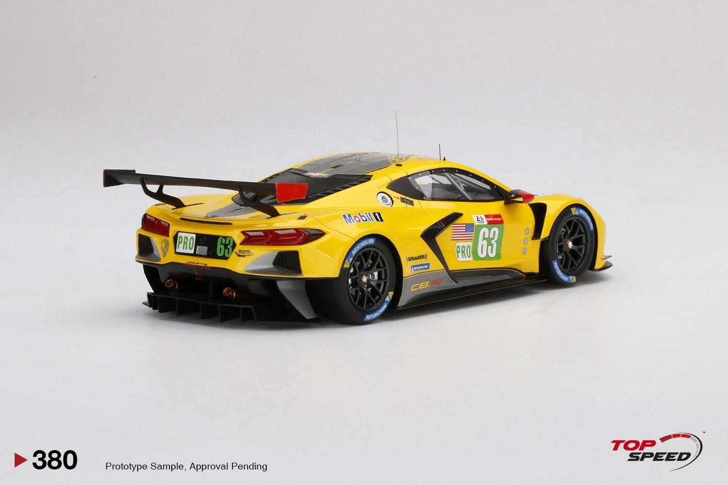 TOPSPEED CORVETTE C8.R #63 CORVETTE RACING 2021 LE MANS 24HR