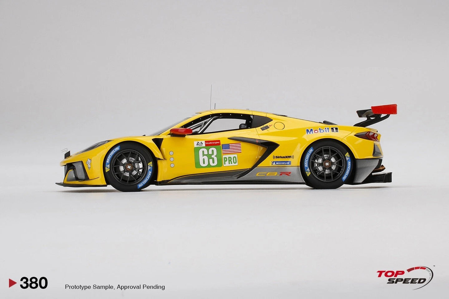 TOPSPEED CORVETTE C8.R #63 CORVETTE RACING 2021 LE MANS 24HR